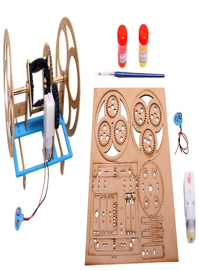 THE CURIOUS BRAIN® CAR Differential - Automotive Mechanism Working Model- DIY KIT for Girls & Boys- Science FAIR School Educational Model- STEM Learning Activity- Mechanical LAB Model - Image 5